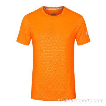 Groothandel op maat gewone mannen Sport Workout T-shirt